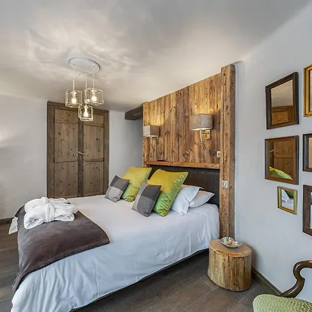 élégant à Le Praz Avec Spa, Cheminée Et Services Inclus - Fr-1-568-35 Chalé *